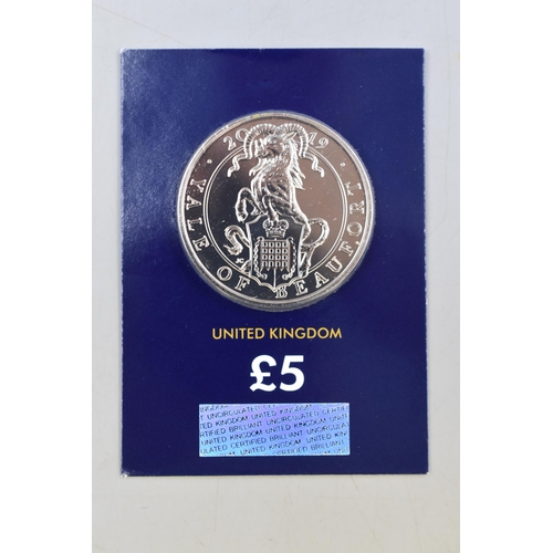 205 - Selection of Four Queen Elizabeth II 2019 Change Checker Commemorative £5.00 Coins to include ... 