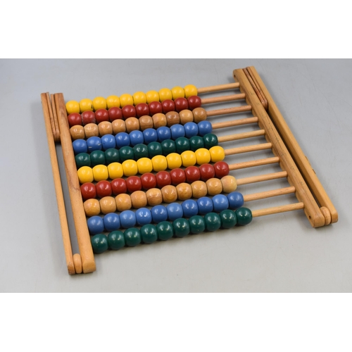 496 - Large early Ikea Child's Abacus 14