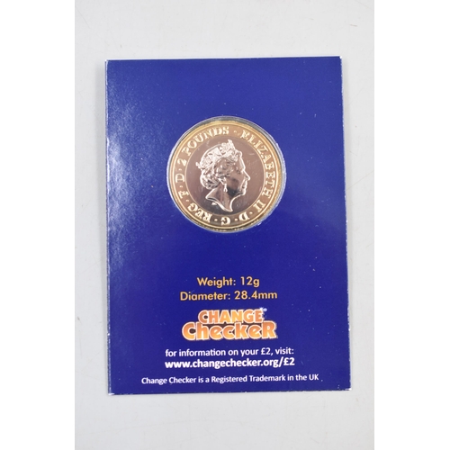 211 - Brilliant Uncirculated Collectable £2.00 Coin, The First World War 1914-1918