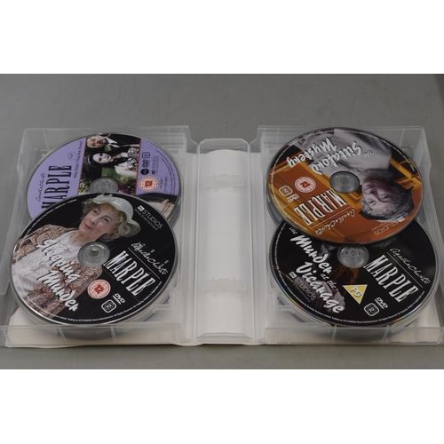 507 - Mixed Lot of Detective Dvd's to include Marple, and Poirot