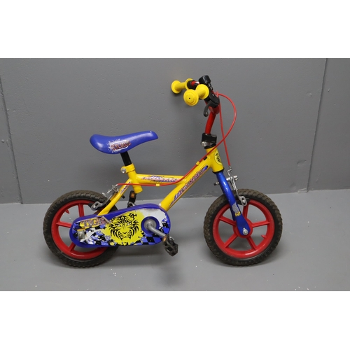 536 - Child's Tiger Power Pedal Bike