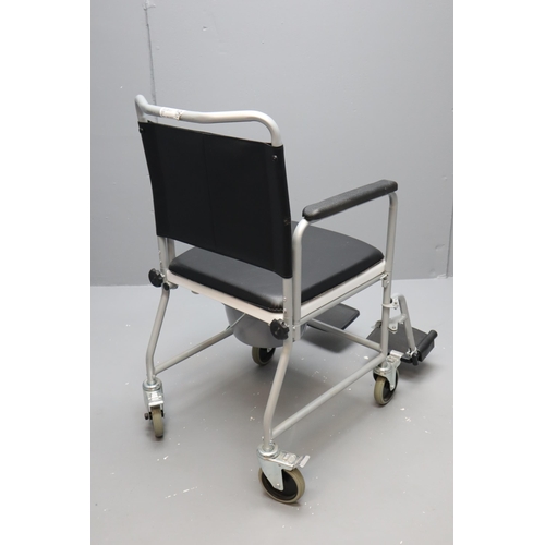 541 - Smitcare Wheelchair Commode with Foot Rests