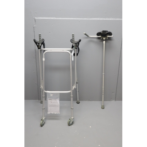 542 - Coopers Forearm Walking Frame and Elbow Arthritic Crutch