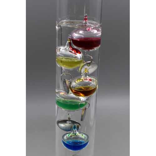 260 - Glass Galileo Thermometer 17