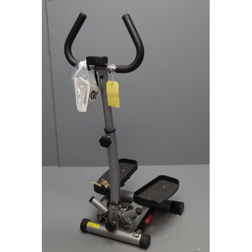 560 - V-Fit Twister Stepper Exercise machine with digital readout working when tested with instructions