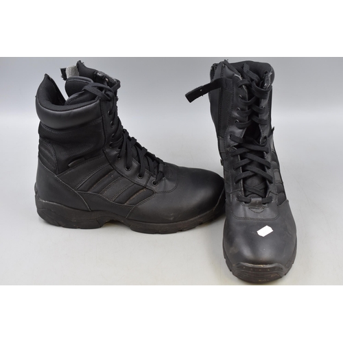 650 - Selection of Boots Including Spyke Motorcycle Boots Size 8 And Magnum Classic Boots Size 11