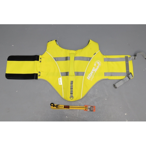 656 - Wave Rider Quick Dry Dog Life Jacket (NEW) Size XXL