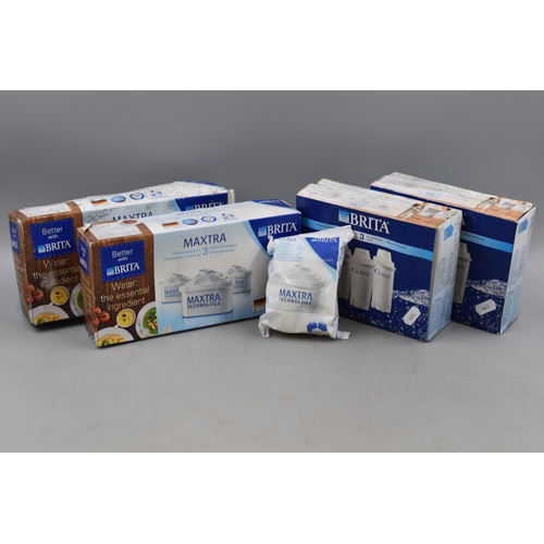 663 - Selection of Brita Water Filters including Maxtra