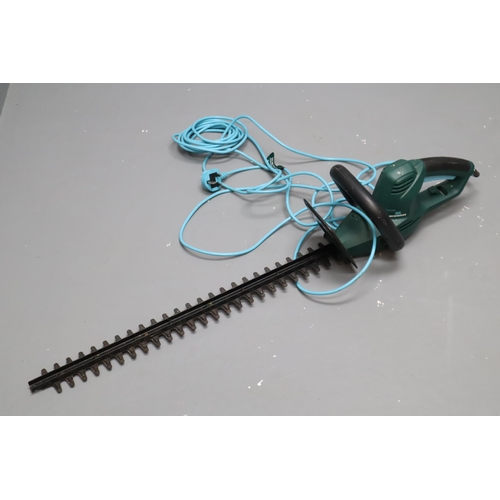 618 - McGregor MEH6060 Electric Hedge Trimmer (Powers On When Tested)