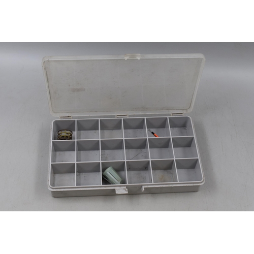 626 - Selection of Fishing Items Including Fishing Reel and Storage Boxes