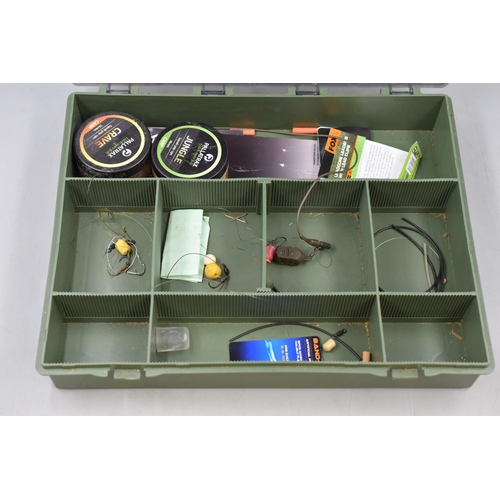 626 - Selection of Fishing Items Including Fishing Reel and Storage Boxes