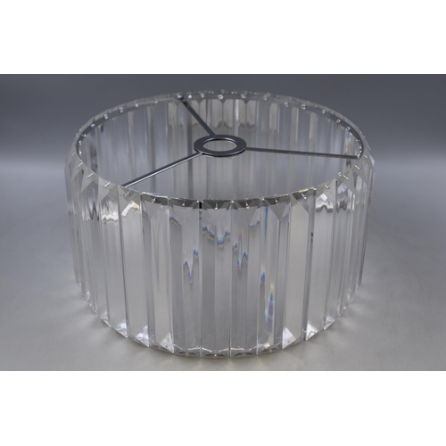 670 - Elegant Crystal Glass effect Light/Lamp Shade 14