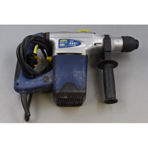 634 - Challenge Extreme 1200w Keyless Rotary Hammer drill 240v working when tested