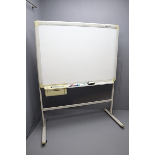 551 - Large Boardfax Whiteboard Untested But Works as a White Board anyway. It is 55 Inches Wide 29 Deep a... 