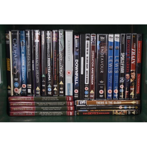 709 - Mixed Lot of Dvd's to include Secret War, Lewis, The Bourne Supremacy and many more Great Titles