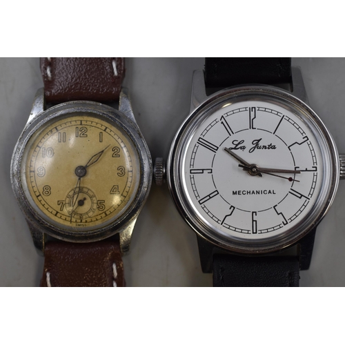 96 - Two Mechanical Wrist Watches (Both Working)