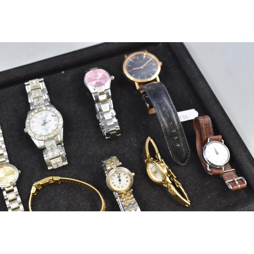 100 - Mixed Selection of Watches to include Citizen, Radley, Accurist and more