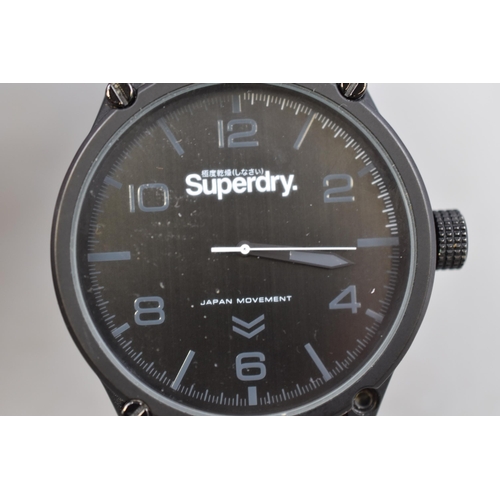 103 - Japanese Superdry Gents Watch with Original Case