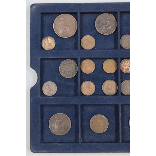 140 - A Selection of Assorted UK and Worldwide Collectable Copper Coins.