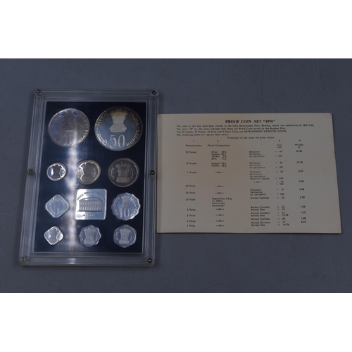 146 - Rare 1976 Republic of India Proof Coin Set