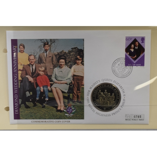 147 - Selection of Four Queen Elizabeth II Commemorative First Day Covers. Includes Accommodation after th... 