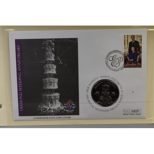 150 - Selection of Four Commemorative Queen Elizabeth II First Day Covers. Includes The Wedding Programme,... 