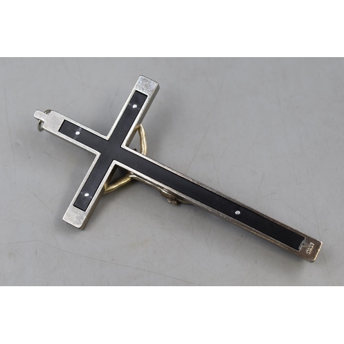 203 - Religious Metal Crucifix approx 6