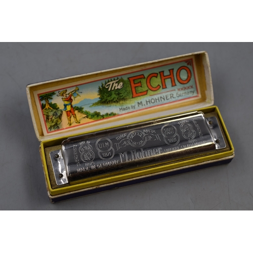 241 - Hohner Echo Super Vamp Harmonica in Original Box