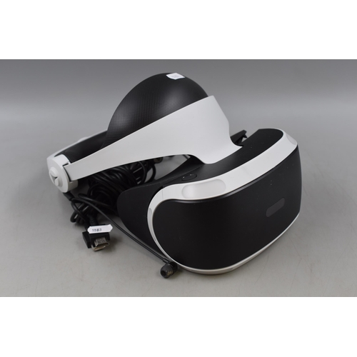 585 - Sony PS4 VR Headset. Untested (a/f)