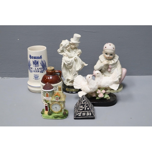 771 - Large Mixed Lot including Figurines, Beer Steins, Condiment Sets and More