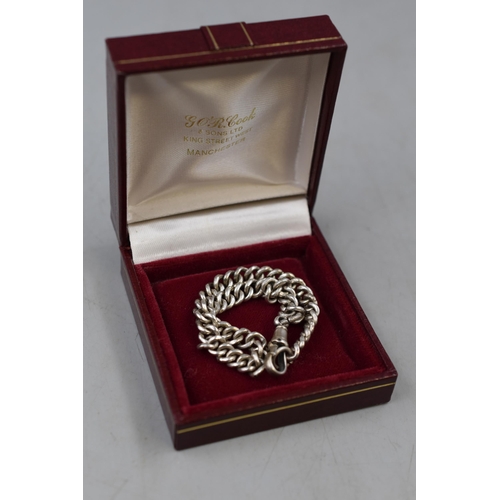 19 - Sterling Silver Bracelet Complete with Presentation Box