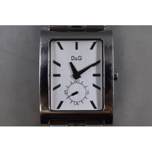 70 - Dolce & Gabbana Time Heavy Gents Watch (Working)