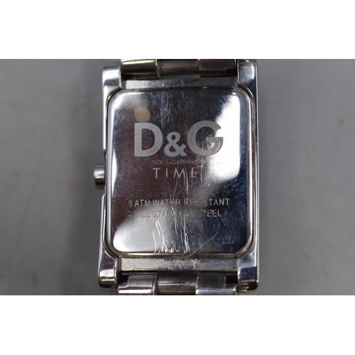 70 - Dolce & Gabbana Time Heavy Gents Watch (Working)