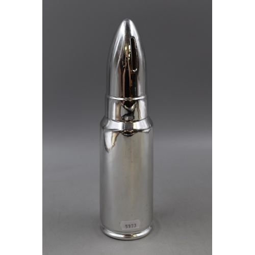 87 - Large Bullet Themed Ceramic Money Box complete with stopper 11