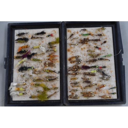 383 - A Selection of Fishing Accessories. Includes Flies, Rubber Tail Spinners and Other