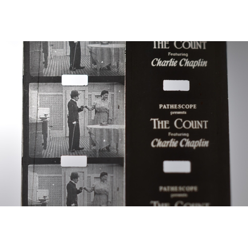 387 - Mixed Lot of Charlie Chaplin Cine Films to include titles: The Waiter, Gypsie Life, The Count, and T... 