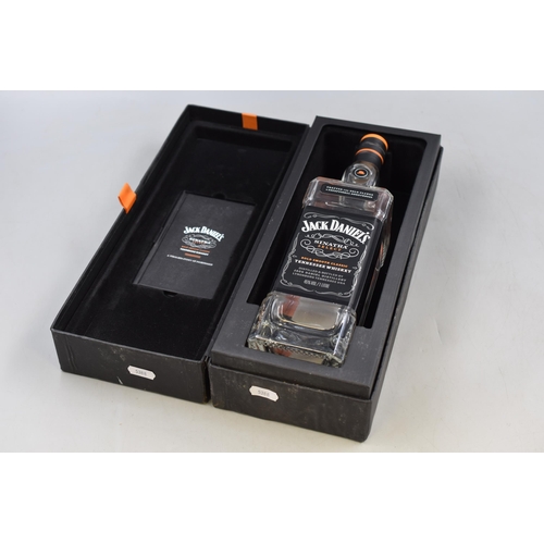 391 - Jack Daniels Sinatra Select Whiskey Bottle in Case with Book