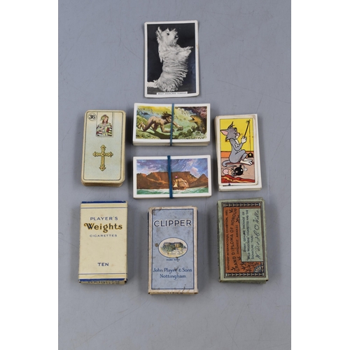 394 - A Selection of Vintage Cigarette Cards And More Includes a Full Set of 36 Carreras Fortune Telling C... 