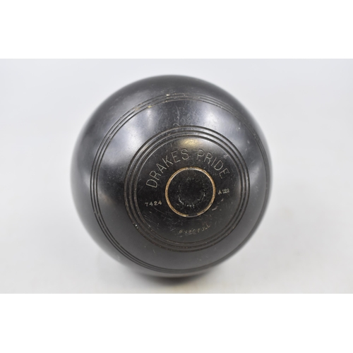 397 - Pair of Drakes Pride 2 Full Bias Lawn Bowls