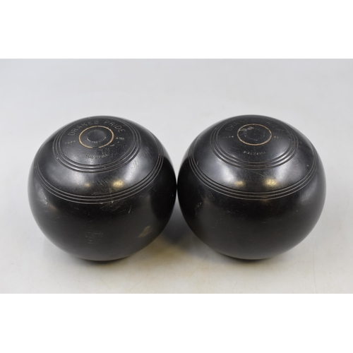 397 - Pair of Drakes Pride 2 Full Bias Lawn Bowls