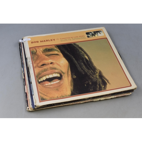 420 - A Selection of Eight Reggae and Ska Vinyls. Includes Ijahaman Levi & Madge Sutherland I Do 10th ... 