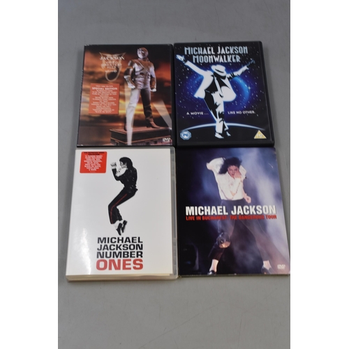 423 - A Selection of Michael Jackson CD's and DVD's. Includes 'Cry', 'In The Closet', 'Blood on the Dancef... 