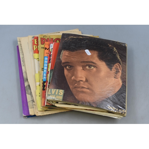 430 - A Selection of Elvis Presley Related Ephemera. Includes 'All Elvis', Magazines, 'Elvis Special 1974'... 