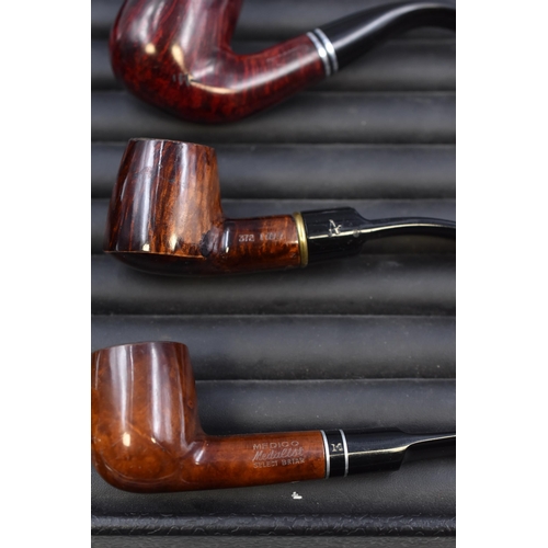 131 - Selection of Gentlemen's Pipes including Medico, Polo Puma, and More