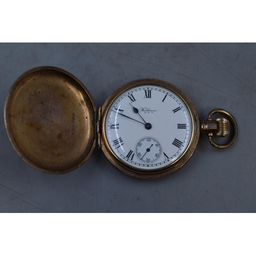 29 - Waltham Full Hunter Pocket Watch (a/f)