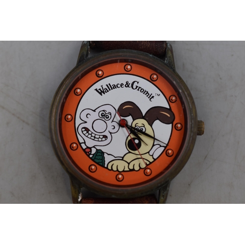 80 - Wesco Limited Edition Wallace & Gromit Wrist Watch (Working)