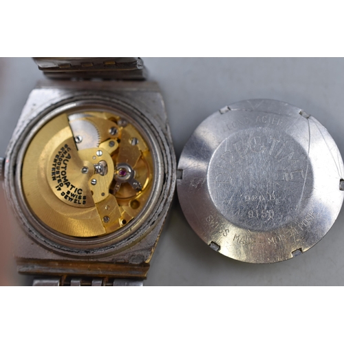 83 - ARSA Automatic Jump Hour Gents Watch (Working)