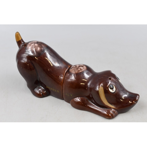 258 - Mid Century Dog themed Salt & Pepper Set