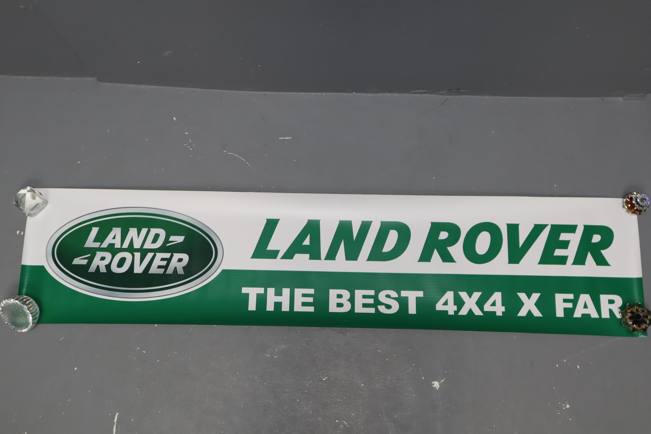 Land Rover The Best 4 x 4 Banner 51