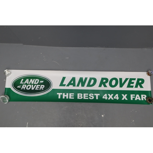 Land Rover The Best 4 x 4 Banner 51